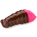 Gumy FishUp Maya 4,5cm | 1,8" | #139 Earthworm/Hot Pink | 6szt.