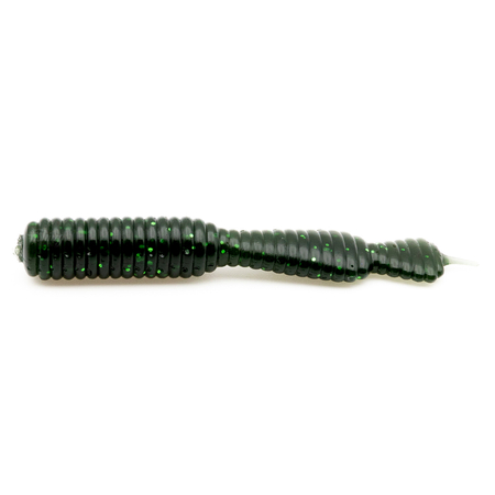 Guma Great Fish GF2 Leech 6cm | Magic Green | bezzapachowy | 10 szt. | Dżejsiok Special Edition