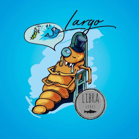 Przynęta Libra Lures Largo 3.5cm | 038 - Brown | ser | 10 szt.