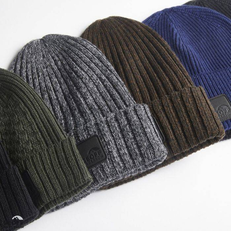 .Czapka GEOFF ANDERSON - WizWool Njal Beanie Brown