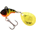 Wirujący ogonek Westin DropBite Tungsten Spin Tail Jig 13g | 2cm | Bling Perch