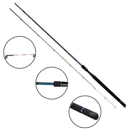 Wędka Mikado Darkstar SENSITIVE 300cm | 30g | 2+3 sec.
