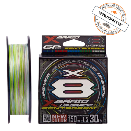 Plecionka YGK X-Braid Upgrade X8 Pentagram #0,6 PE | 6,3kg | 150m