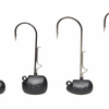 Główki jigowe Savage Gear NED Jighead Matt Black #2/0 | 12g | 3 szt.
