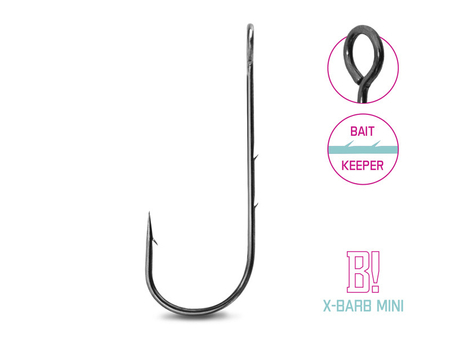 Haczyki Cheburashka DELPHIN B! X-BARB MINI roz. 1 - 8 szt,