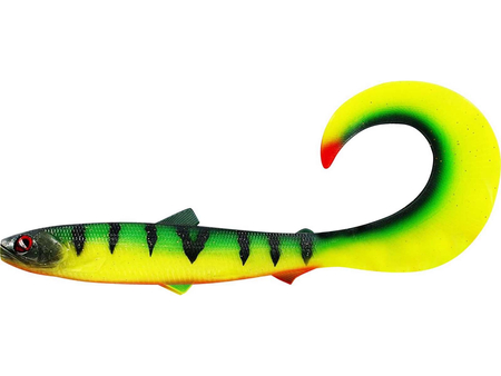 Zestaw Guma Westin BullTeez Curltail 27cm | Tiger Perch + Dozbrojka Vis Vangen