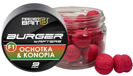 Feeder Bait Burger Wafters |  F1 Ochotka & Konopia