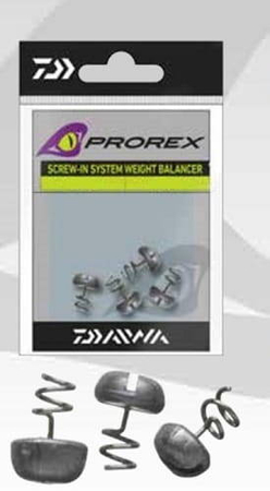 Ciężarki Daiwa Prorex Screw-in 6g| 4 szt.