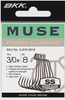 Haczyki offsetowe BKK Muse | #1 |9 szt.