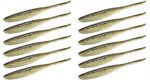 Guma Keitech Shad Impact 2" | 5,1cm | #417 Gold Flash Minnow | 12 szt.