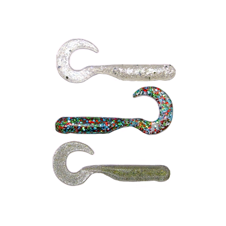 Guma Great Fish GF1 Twister Baby 3cm | MIX4 | Krewetkowy | 21 szt.