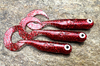 Guma Great Fish GF1 Twister 4,9cm | Glitter Red | rybny | 10 szt.