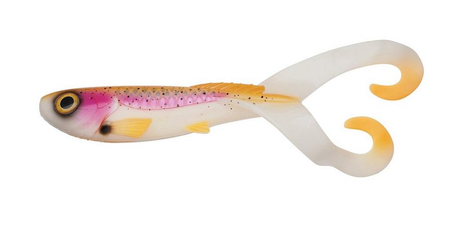 Guma Abu Garcia Beast Twintail 21cm | Albino Trout