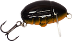 Wobler smużak A.J Lures Pimp 2.5cm - Czarny z Pomarańczowym Brzuszkiem