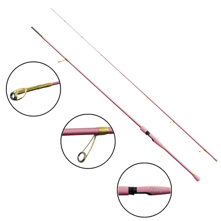 Wędka Delphin QUEEN Spin / 240cm / 10-30g / 2 sec