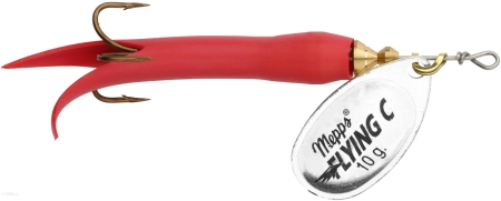 Obrotówka Mepps Aglia Flying | 15g | Srebrna / Czerwona