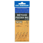 Przypon Robinson VDE-R z bagnetem MF 501BM | #12 | plecionka 0,08mm | 10 szt.