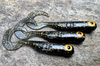 Guma Great Fish GF1 Twister 4,9cm | Black&Gold | krewetkowy | 10 szt. | Edycja Limitowana Typ od Ryb