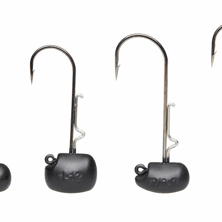 Główki jigowe Savage Gear NED Jighead Matt Black #1 | 12g | 3 szt.
