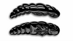 Przynęta Libra Lures Largo 3.5cm | 040 - Black | ser | 10 szt.