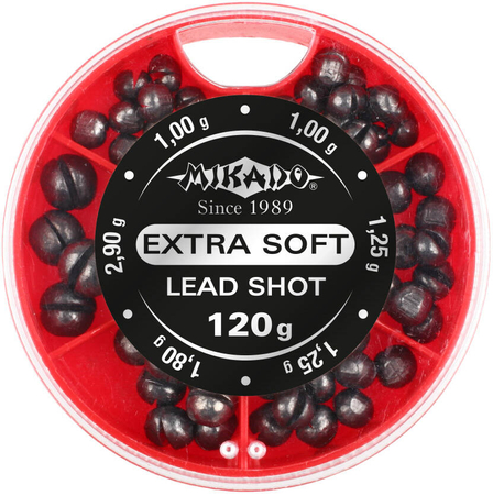 Śrut Mikado zestaw B 120g | 1-2,9g |