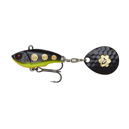 Wirujący ogonek Savage Gear Fat Tail Spin 24g | Black Magic