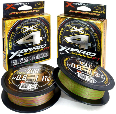 Plecionka YGK X-Braid Ohdragon X4 ss1.40 #0,6 PE | 5,0kg | 150m