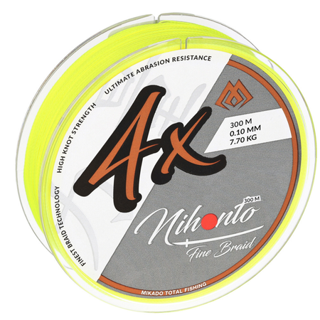 Plecionka Mikado Nihonto Fine Braid 0,20mm| fluo | 300m