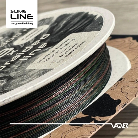 Plecionka sumowa VAGNER Braided Slime Line / 0.60mm / 63kg / 300m / Multikolor 