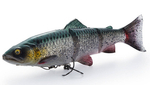..Savage Gear 4D Line Thru Trout 15cm S - 40g - Green Silver