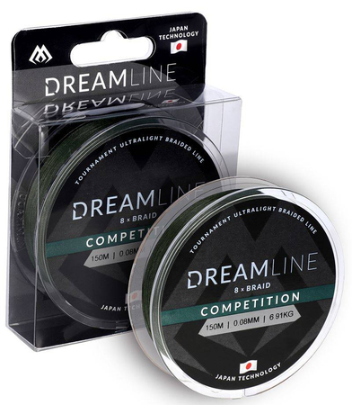 Plecionka Mikado DreamLine Competition green | 0,16mm | 15,54kg | 150m