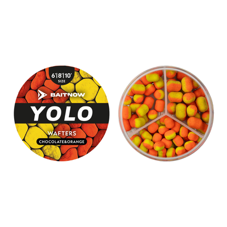 Wafters Baitnow Method Feeder - YOLO ORANGE& CHOCOLATE-ORANGE Roz 6/8/10