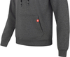 Bluza z kapturem Favorite Black logo dark grey melange | rozm. XL
