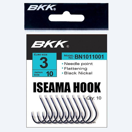 Haczyki BKK Iseama Diamond | #10 | 12 szt.