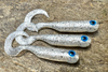 Guma Great Fish GF1 Twister 4,9cm | White Pearl | krewetkowy | 10 szt.