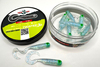 Guma Great Fish GF1 Twister 4,9cm | Ice Blue | rybny | 10 szt. | Dżejsiok Special Edition