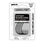 Haczyki offsetowe BKK Armorpoint Offset Worm EWG | #5/0 | 6 szt.