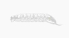 Przynęta Libra Lures Goliath 4.5cm | 004 - Silver Pearl | brak zapachu | 10 szt.