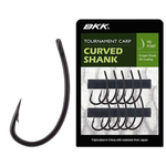 Haczyki Karpiowe BKK Curved Shank | #8 | 10 szt.