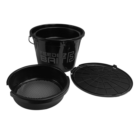 Wiadro Feeder Bait 13L | Komplet
