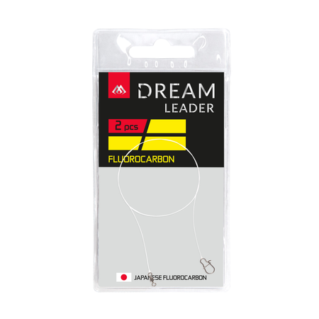 Przypony fluorocarbonowe Mikado DREAM LEADER 40cm/7LB/3.15kg - 2szt.
