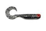 Guma Great Fish GF1 Twister 4,9cm | Glitter Graphite | bezzapachowy | 10 szt.