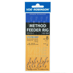 Przypon Robinson VDE-R z bagnetem MF 502BM | #8 | żyłka 0.233mm | 10 szt.
