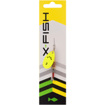 Obrotówka X-Fish Stark №3 | 6g | Nikel UV lime