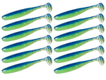 Guma Keitech Easy Shiner 2" | 5,08cm | LT#60 LT Blue X Chart | 12 szt.