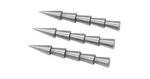 .Piny do przynęt Mikado Jaws dociążające wolframowe 29mm | 3,10g | 3szt.