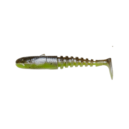 Guma Savage Gear Gobster Shad 7.5cm | Green Pearl Yellow