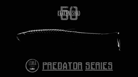 Przynęta Libra Lures Kraken Shad 2" | 5 cm | 020 - Electro | 10 szt.