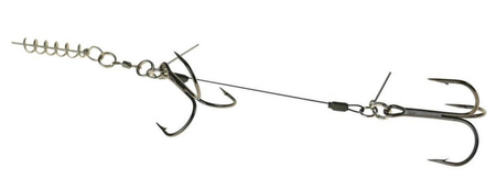 Dozbrojka Vis Vangen pod czeburaszkę przynęt 16-18cm | 2 kotwice 