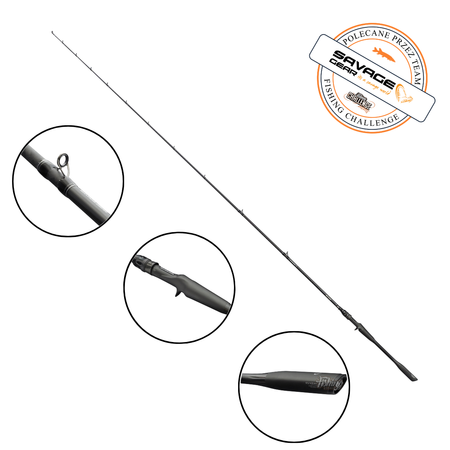 Wędka Savage Gear Revenge SG8 High Game 221cm | 12-56g